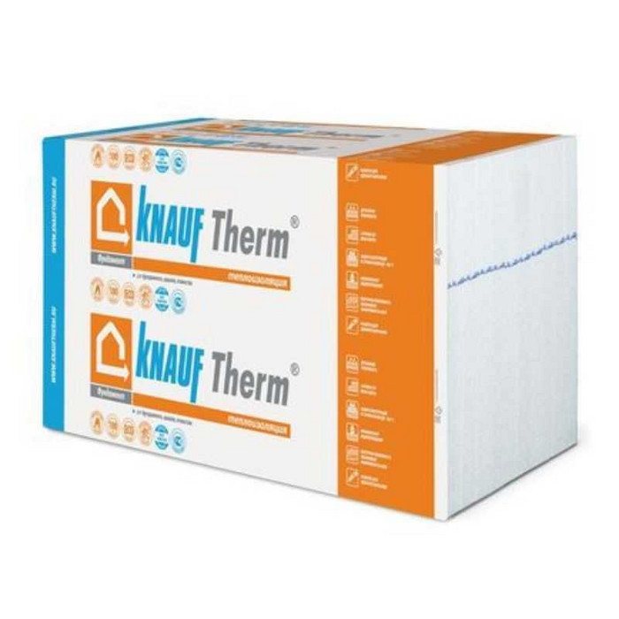 Утеплитель пенополистирол Кнауф Therm Фундамент 120х600х1200
